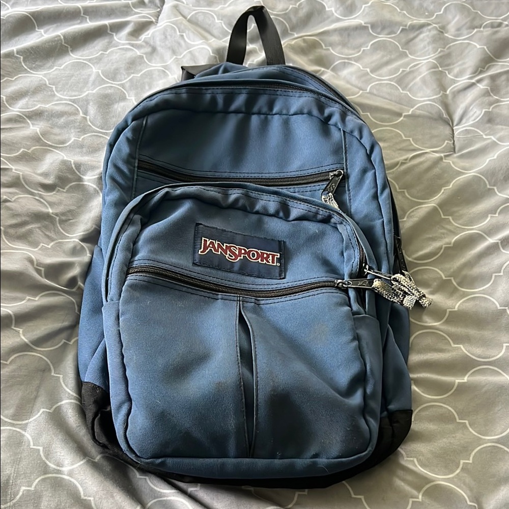 JanSport Blue Backpack Durable and Stylish